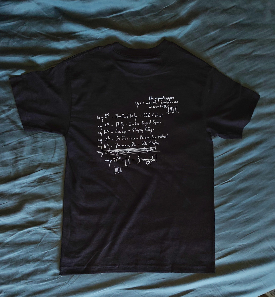 US Tour Shirt - NA ORDERS ONLY | aya