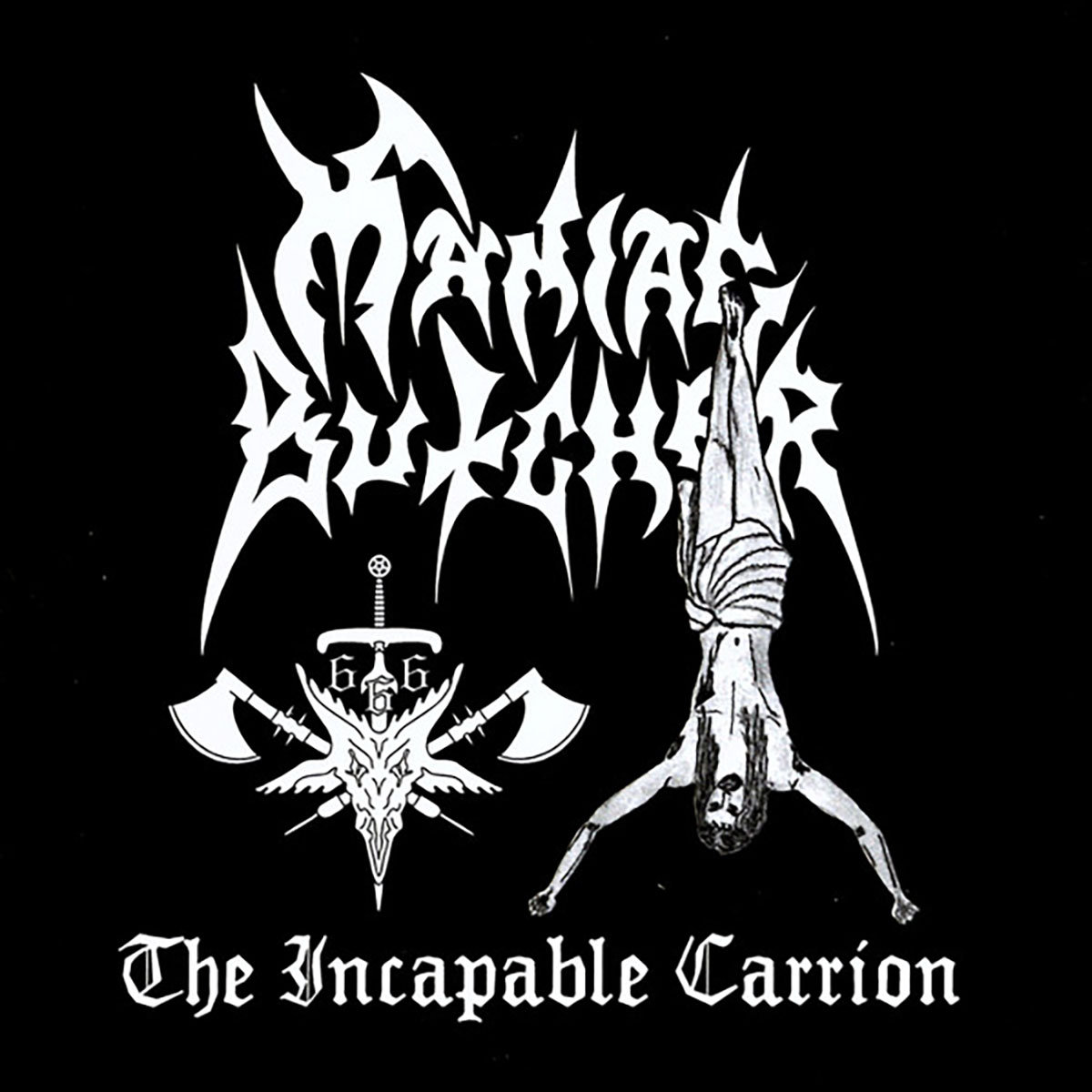 MANIAC BUTCHER - The Incapable Carrion CD (Black Metal) lim. 333