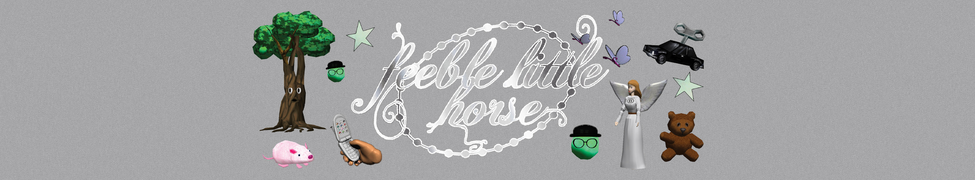 feeble little horse — Photo