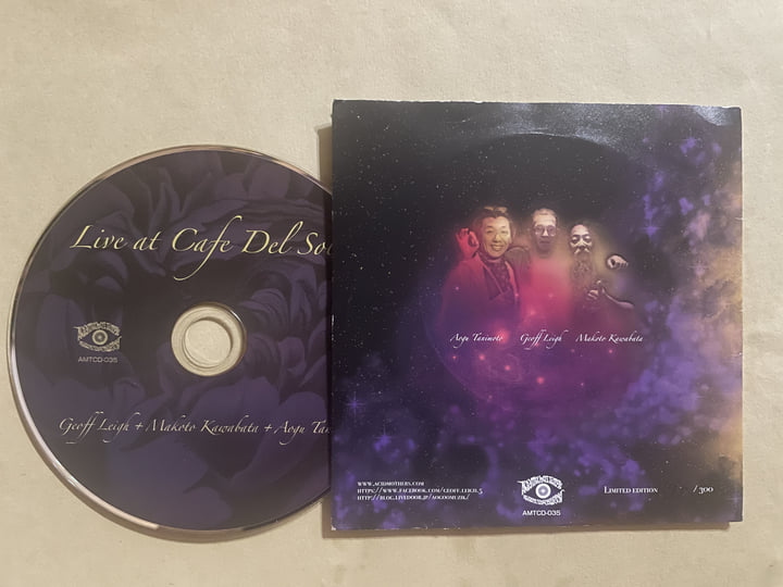 Live at Delsol Cafe | Geoff Leigh + Makoto Kawabata + Aogu