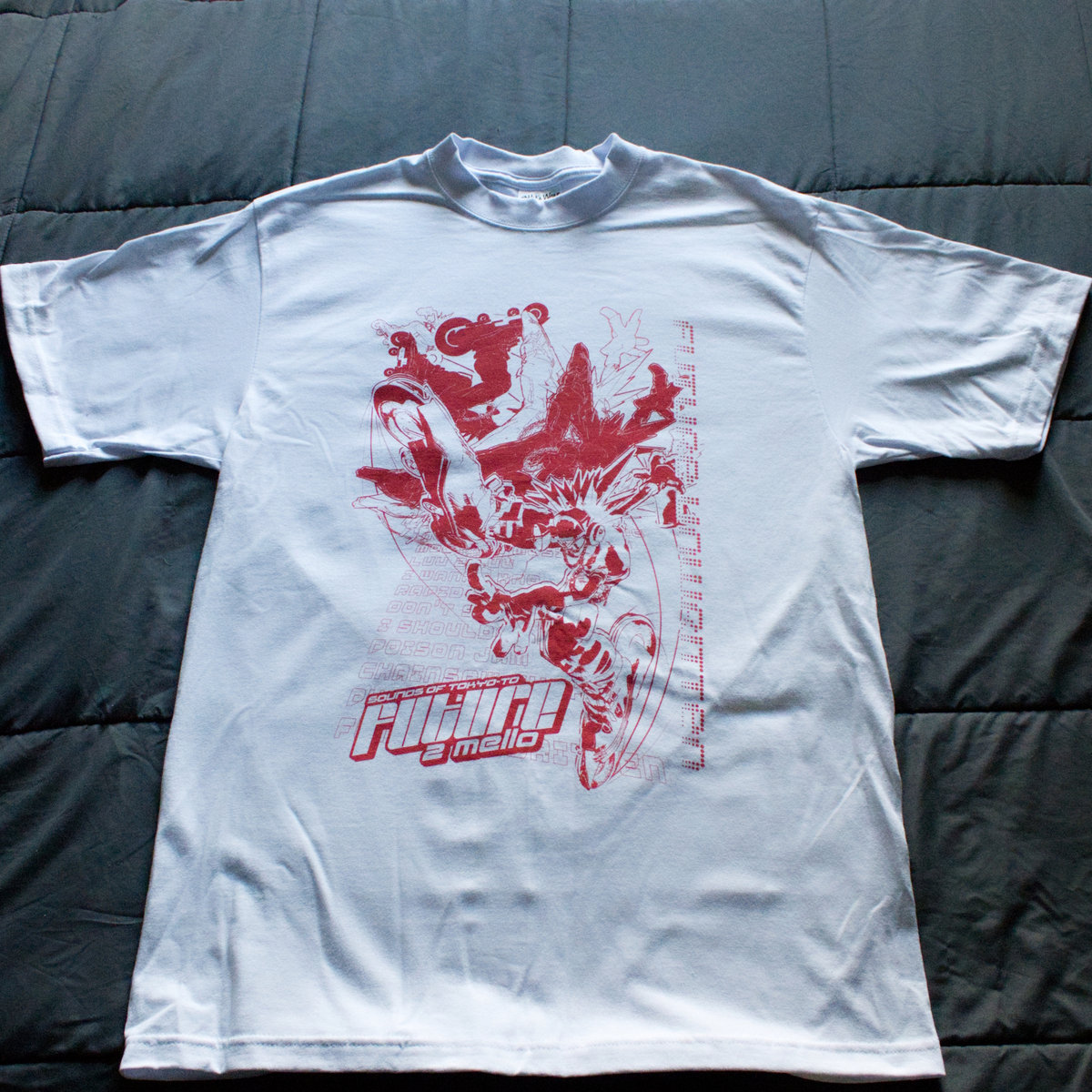 Sounds Of Tokyo-To Future T-Shirt - White/Red | 2 Mello
