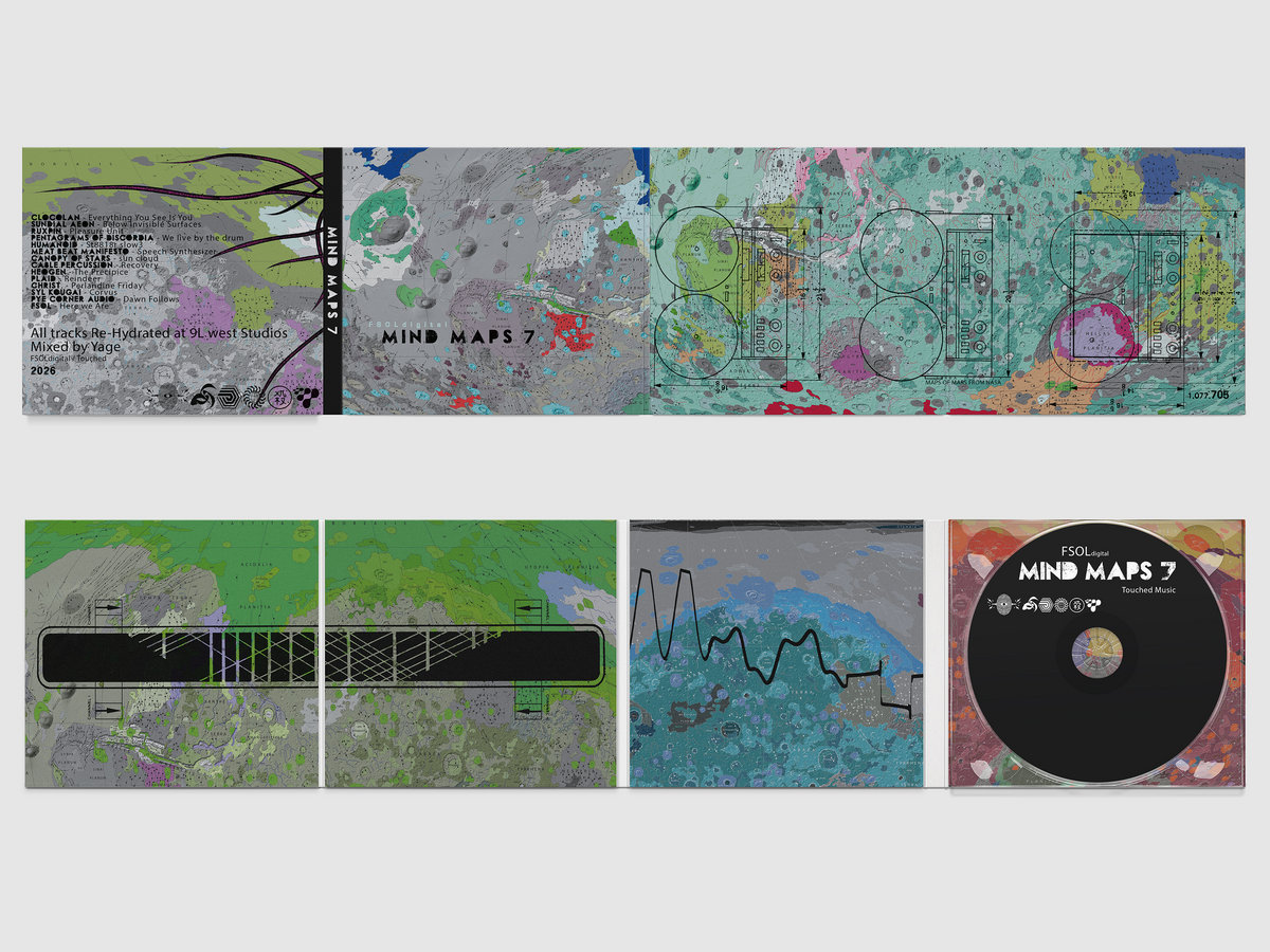 FSOLdigital Presents MIND MAPS 7 Limited CD | Touched Music