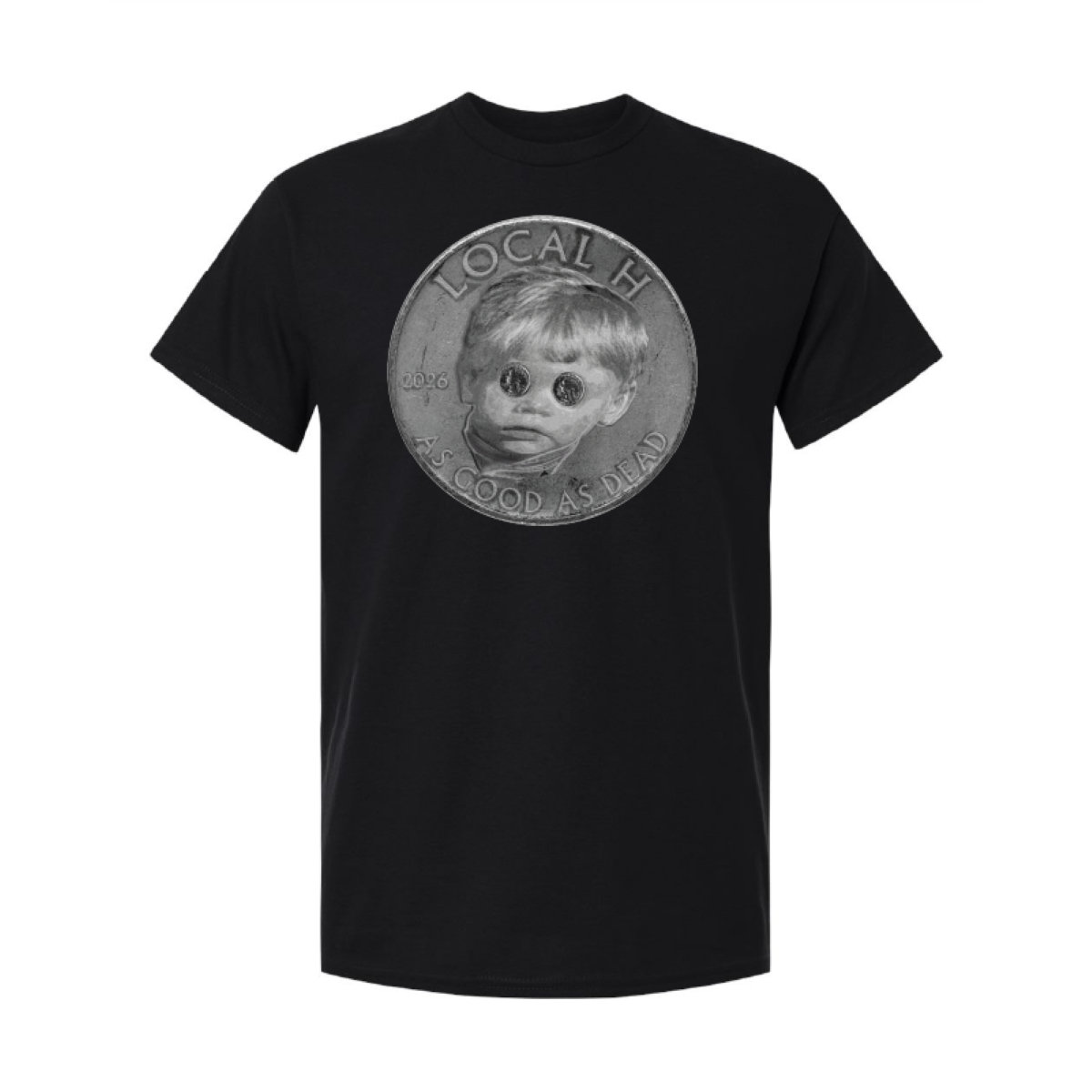 Local H - Coin AGAD Black Tee | Local H