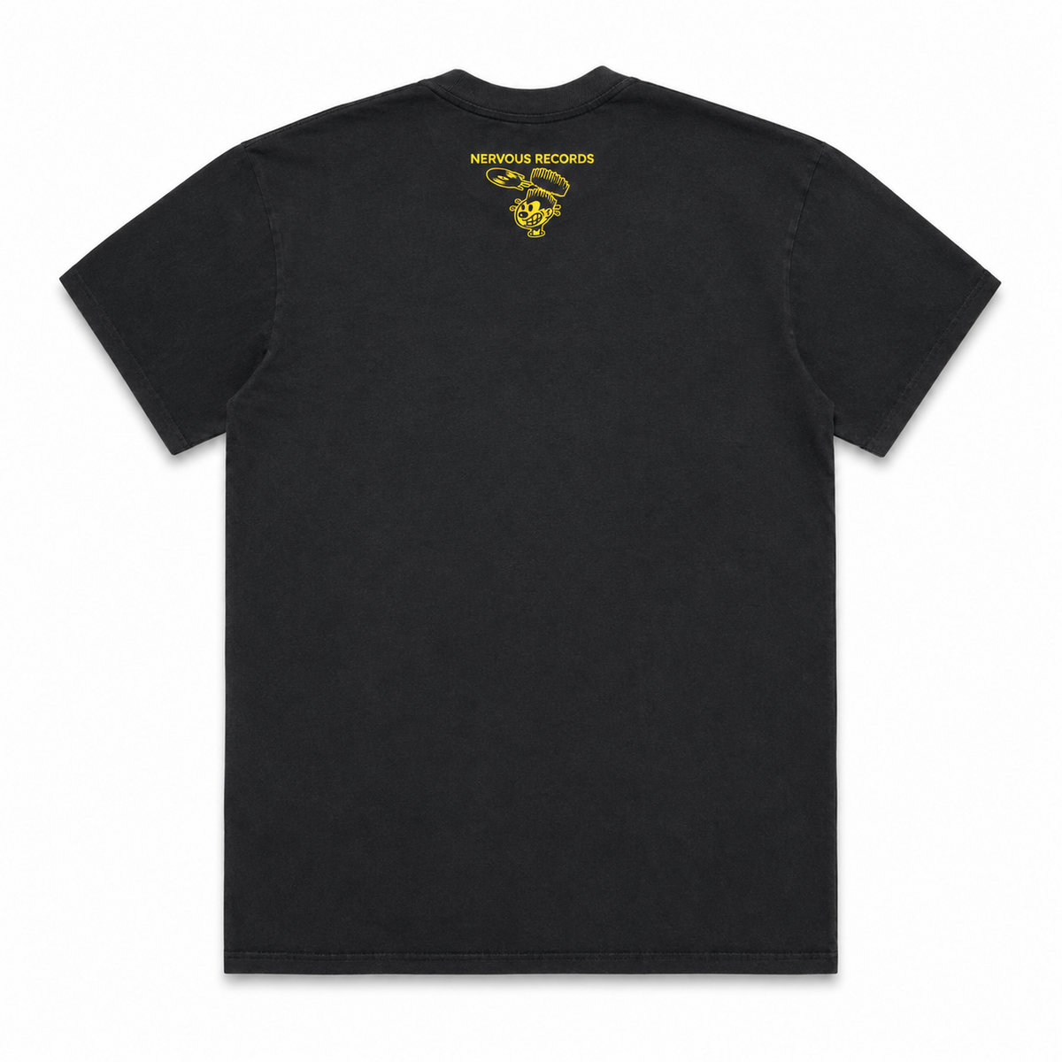 Nervous Connection T-Shirt (Black / Yellow) | Nervous Records