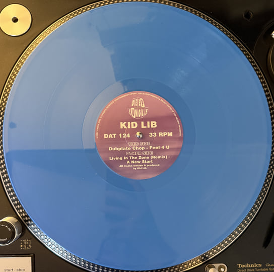 DAT124 Kid Lib - Living In The Zone Remix / A New Start / Dubplate