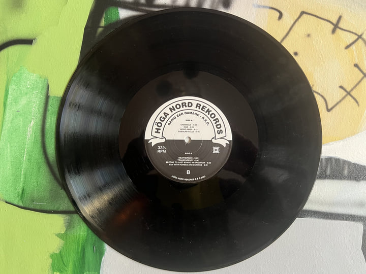 HNRLP031: R.E.D | Rapid Ear Damage | Höga Nord Rekords