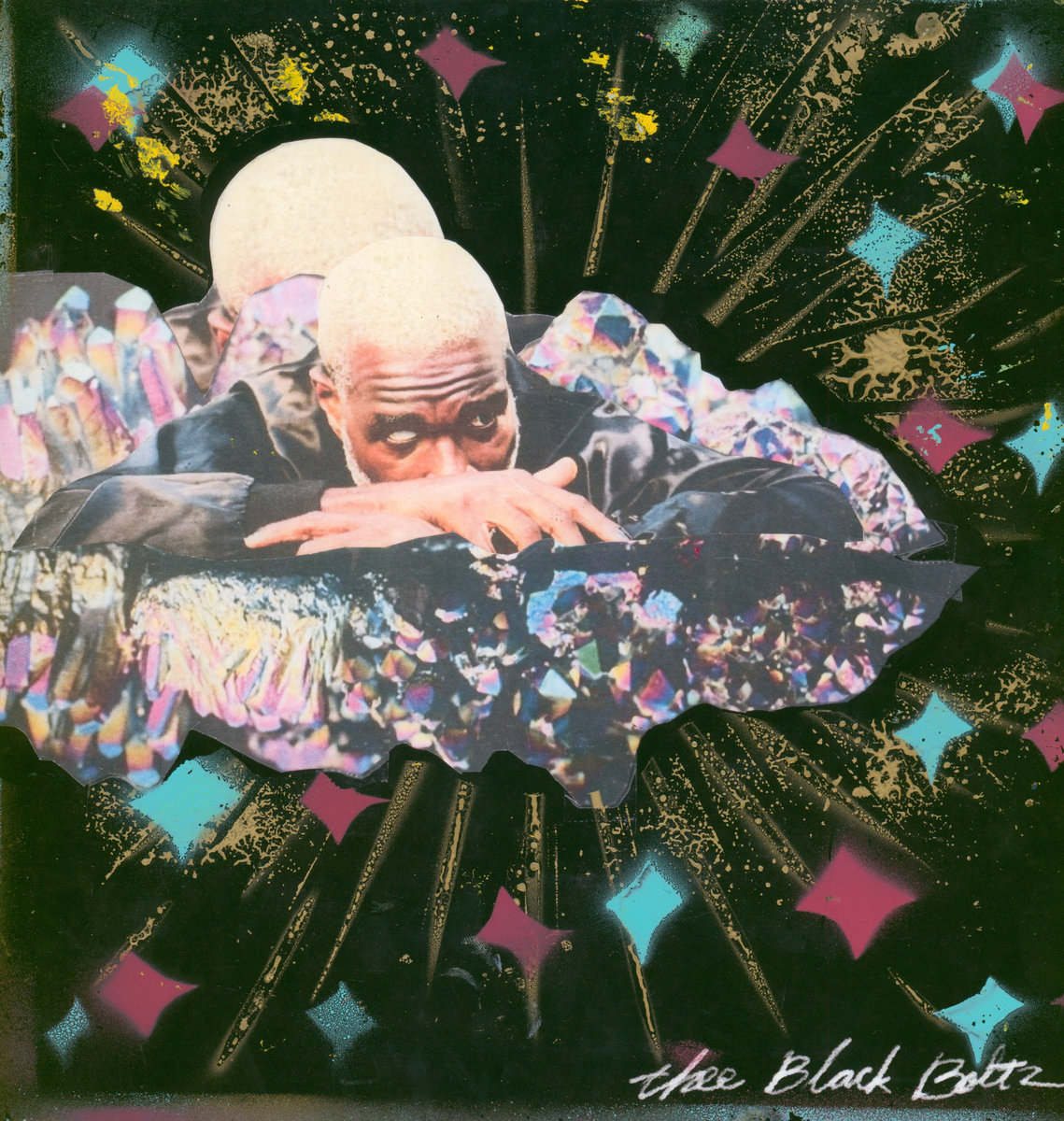 Limited edition Hand Modified Art Cover -Thee Black Boltz | Tunde