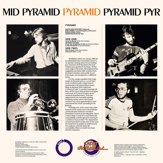 PYRAMID - PYRAMID | PYRAMID - PYRAMID | Outernational Sounds