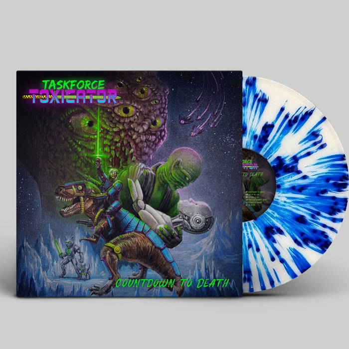 Countdown To Death – Limited Edition 12" Milk/Royal Blue Splatter Vinyl