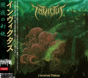 JAPAN EDITON　‘Nocturnal Visions’ CD　INVICTUS 2nd Album　, image 1