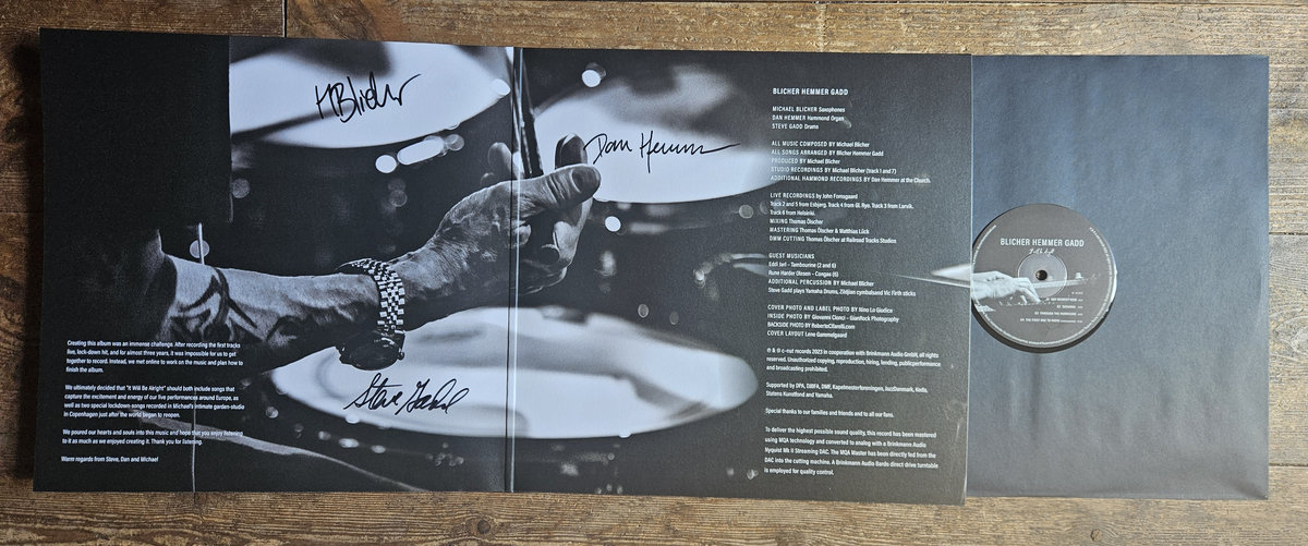 It will be alright | Michael Blicher, Dan Hemmer & Steve Gadd