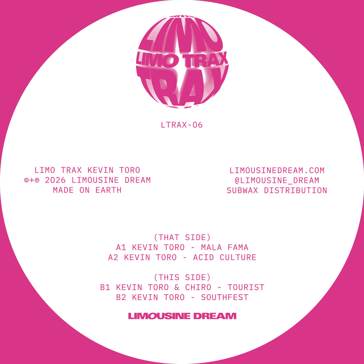 Limo Trax Kevin Toro | Kevin Toro | Limousine Dream
