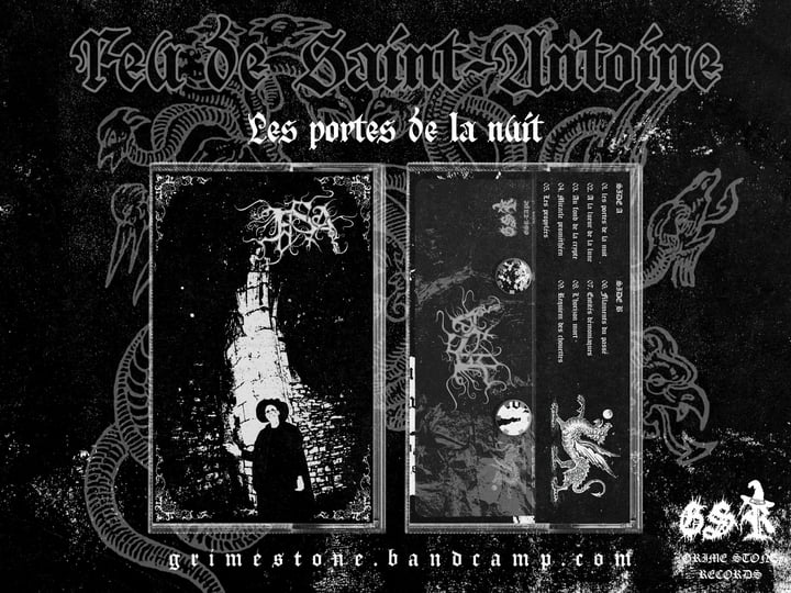 Feu de Saint-Antoine【LP】ブラックメタル ダンジョンシンセ Feu de Saint-Antoine - Les portes de la nuit | Feu de Saint