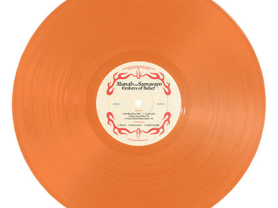Embers of Belief - ORANGE TRANSPARENT VINYL