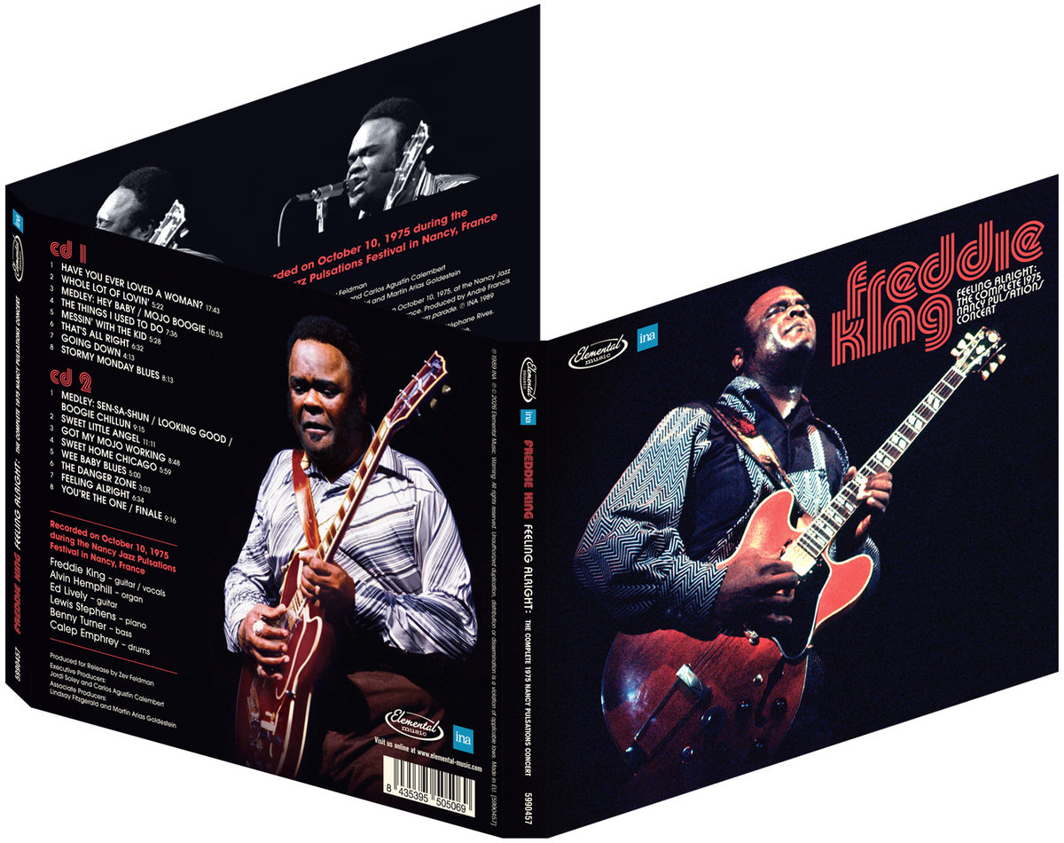 FREDDIE KING – LIVE AT NANCY JAZZ PULSATIONS, 1975 (CD) | FREDDIE