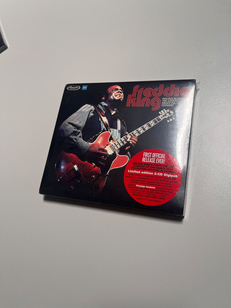 FREDDIE KING – LIVE AT NANCY JAZZ PULSATIONS, 1975 (CD) | FREDDIE