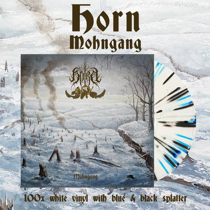 Mohngang – Horn - Mohngang - LP - blue/black splatter (lim. 100)