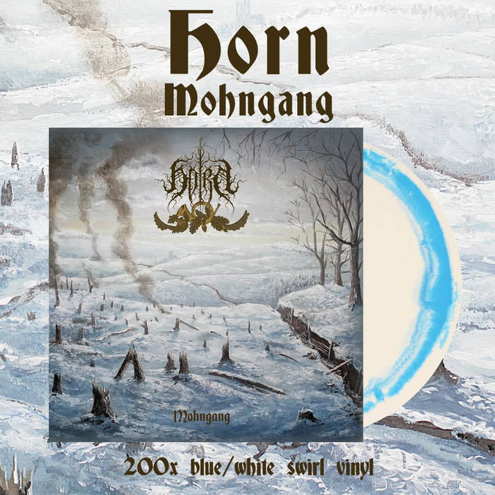 Mohngang – Horn - Mohngang - LP - blue/white swirl (lim. 200)