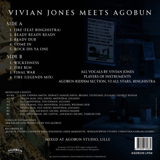 Vivian Jones Meets Agobun | Agobun Riddim Section