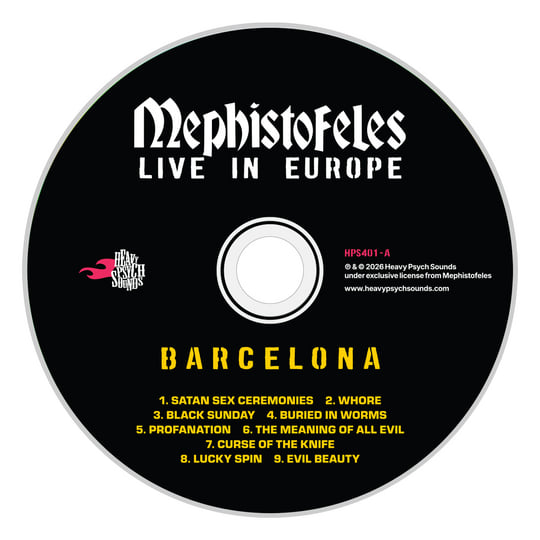 MEPHISTOFELES - Live in Europe | HEAVY PSYCH SOUNDS Records