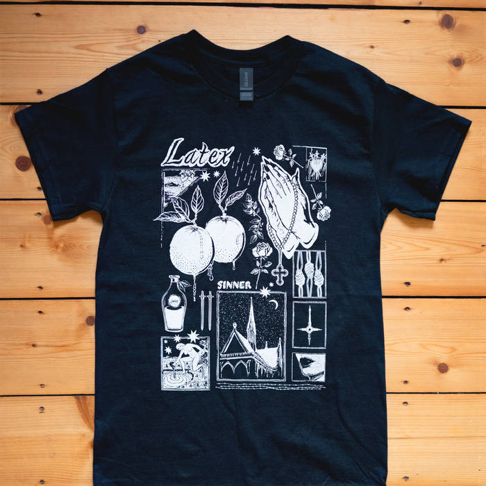 "Sinner" Shirt Black