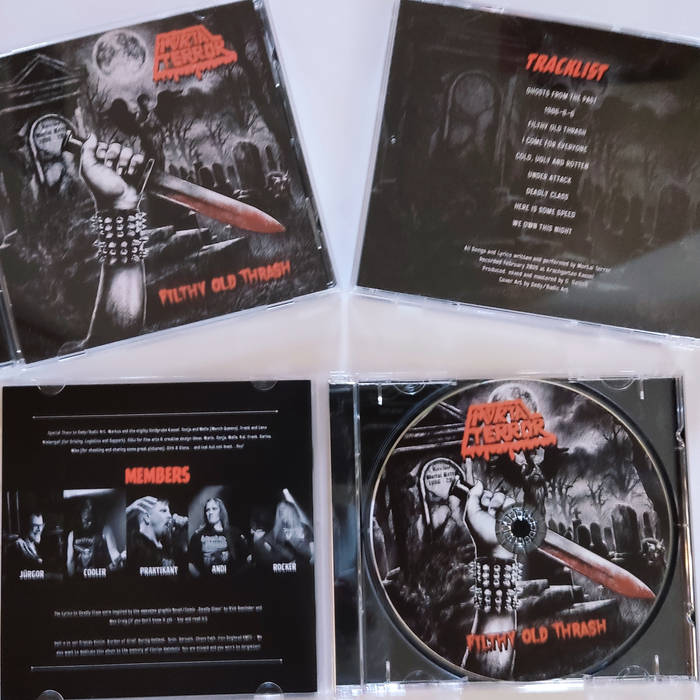 Filthy Old Thrash – Mortal Terror "Filthy Old Thrash" Limited Edition Compact Disc