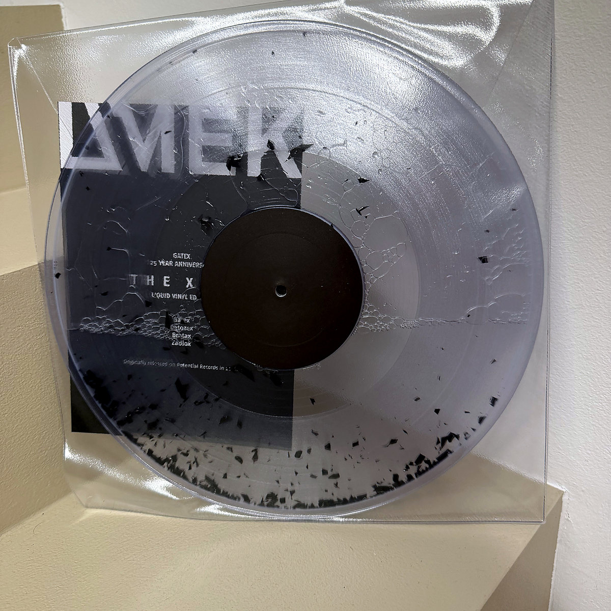 GATEX — 25th Anniversary Edition LIMITED CLEAR VINYL-30 COPIES | Umek