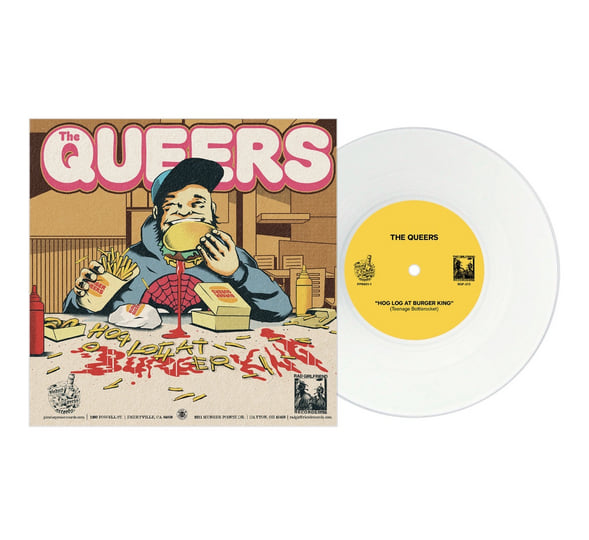 Split | The Queers/Teenage Bottlerocket | Rad Girlfriend Records