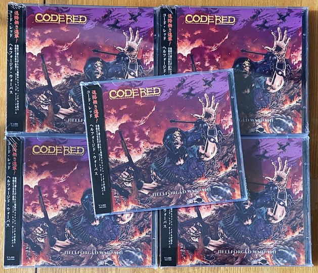 Hellforged Warpath | Code Red | THRASHING CULT RECORDS