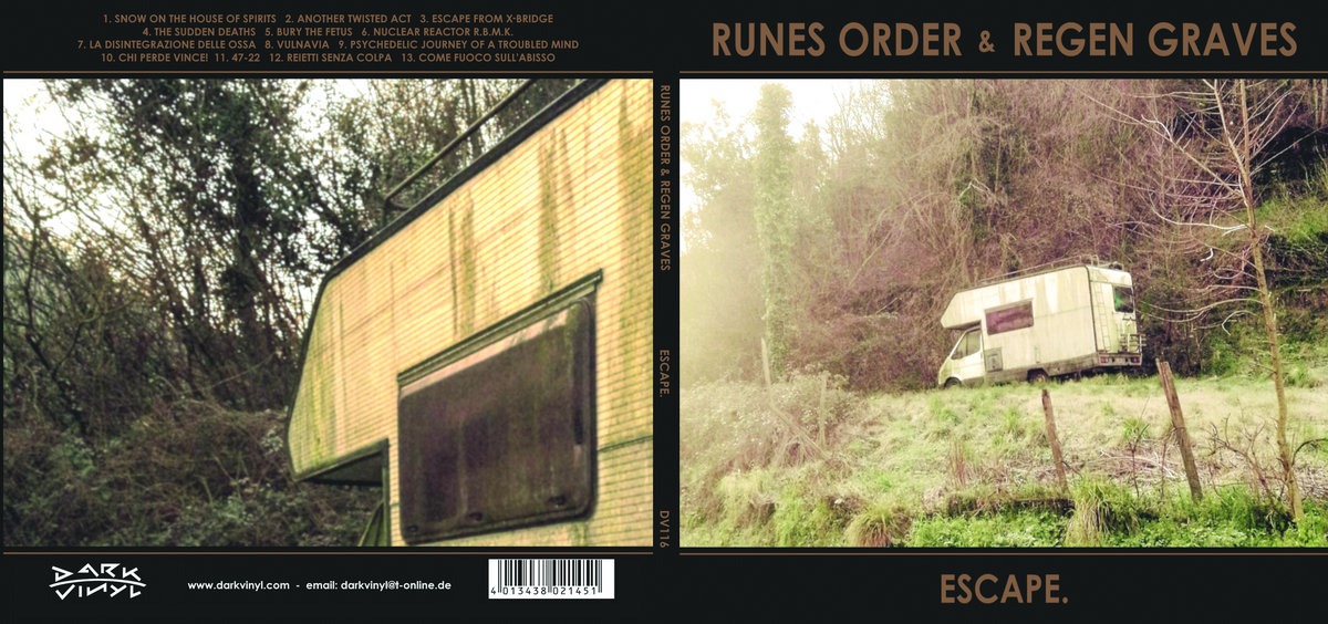 Escape. | RUNES ORDER & REGEN GRAVES | DARK VINYL RECORDS
