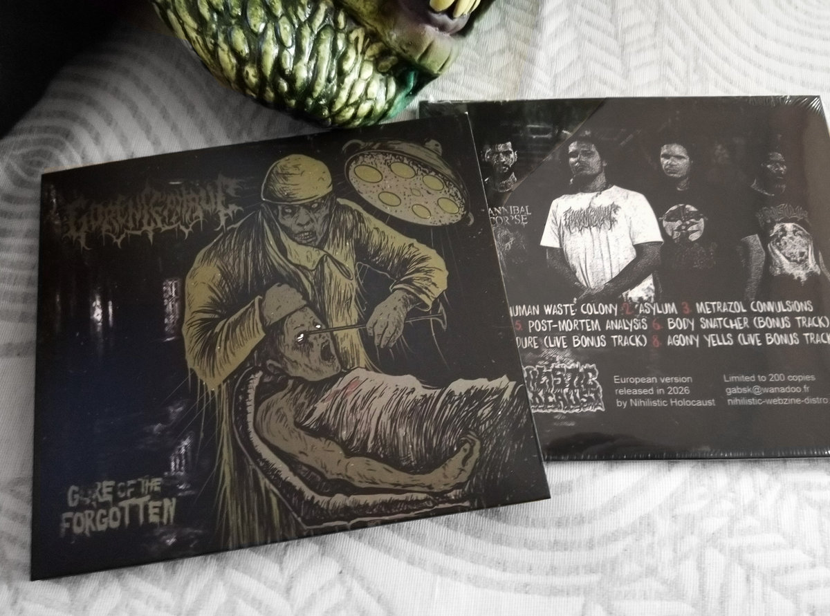 GORENCEPHALIC - Gore of the forgotten CD | VISCERAL CIRCUITRY Recs