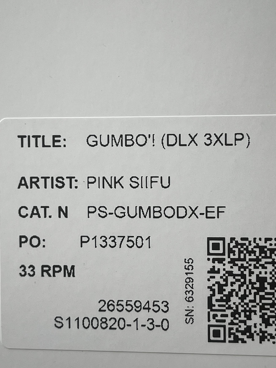GUMBO'! DELUXE'!! | Pink Siifu | SIIFU