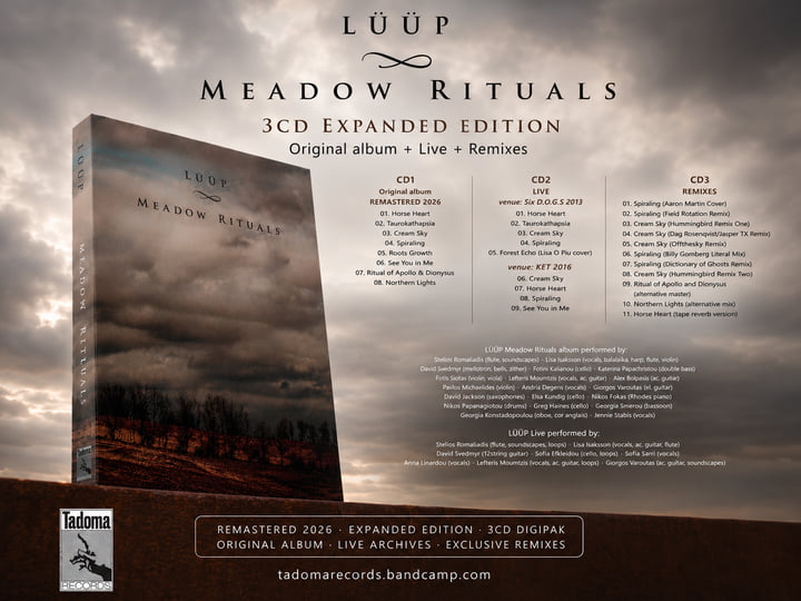 LÜÜP - MEADOW RITUALS 3CD expanded edition | LÜÜP | Tadoma records