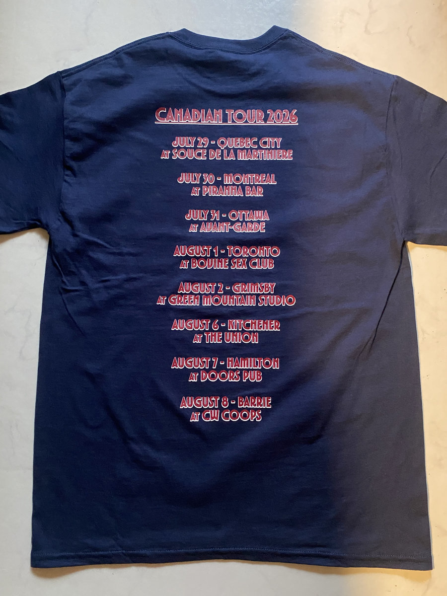 Canada Tour 2026 T Shirt (Navy) | Hebi Katana