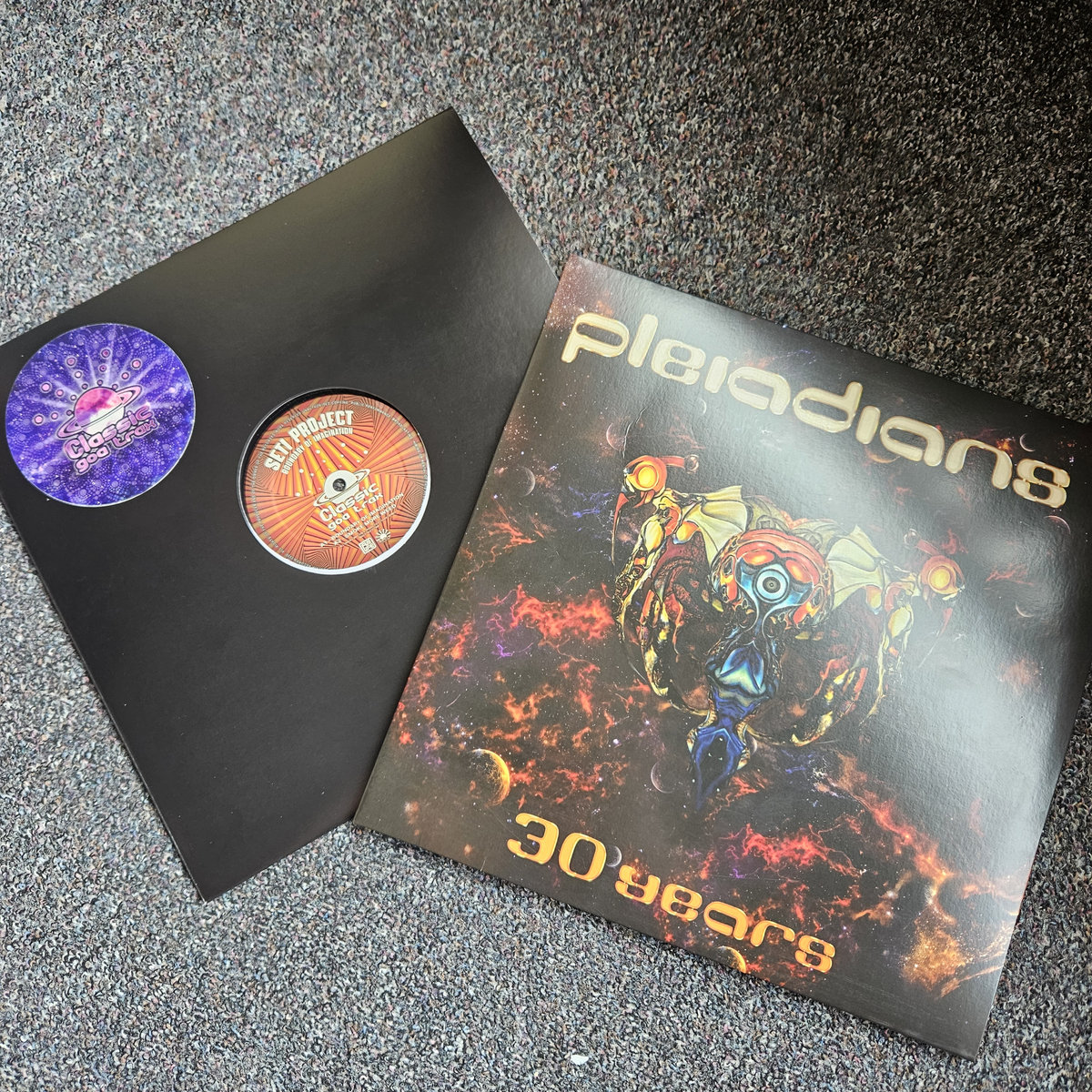 ★PSY/GOA★ Klangstrahler Projekt 2LP★ Classic Goa Trax 004 - Seti Project - Boundary Of Imagination EP