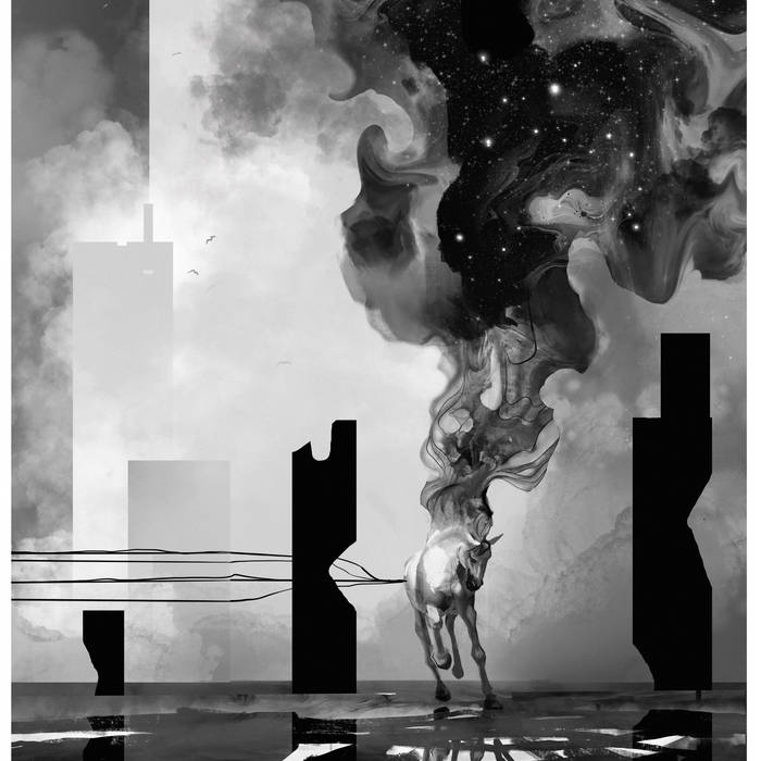 Burning Horse Poster (DIN A2)