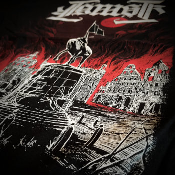 Of Iron and Blood Red/White T-shirt