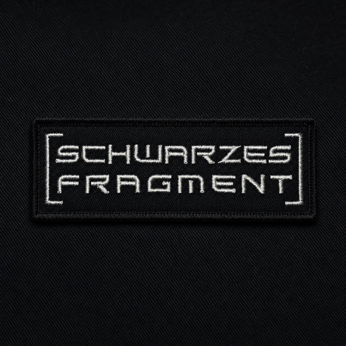 Schwarzes Fragment Logo Patch