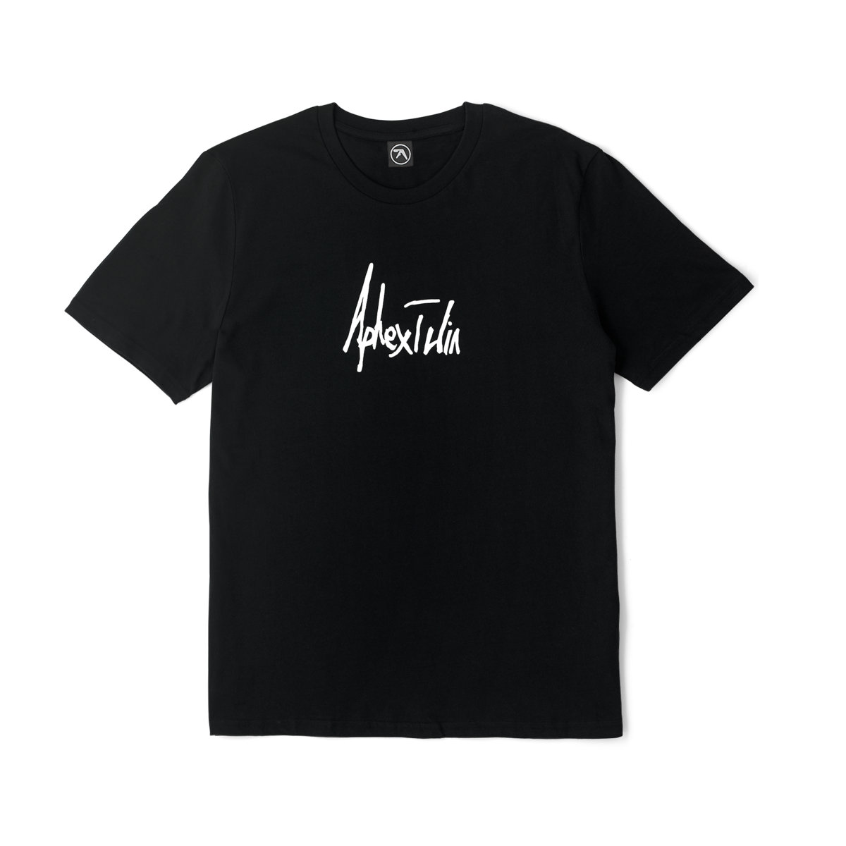 Aphex Twin A.F.X. ロゴ Tシャツ 黒 Drukqs Scribble Logo T-Shirt - Black | Aphex Twin