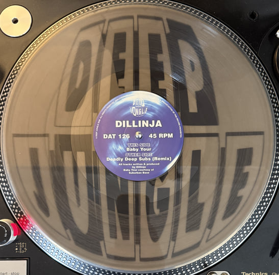 DAT126 Dillinja - Deadly Deep Subs (Remix) / Baby Your | Dillinja