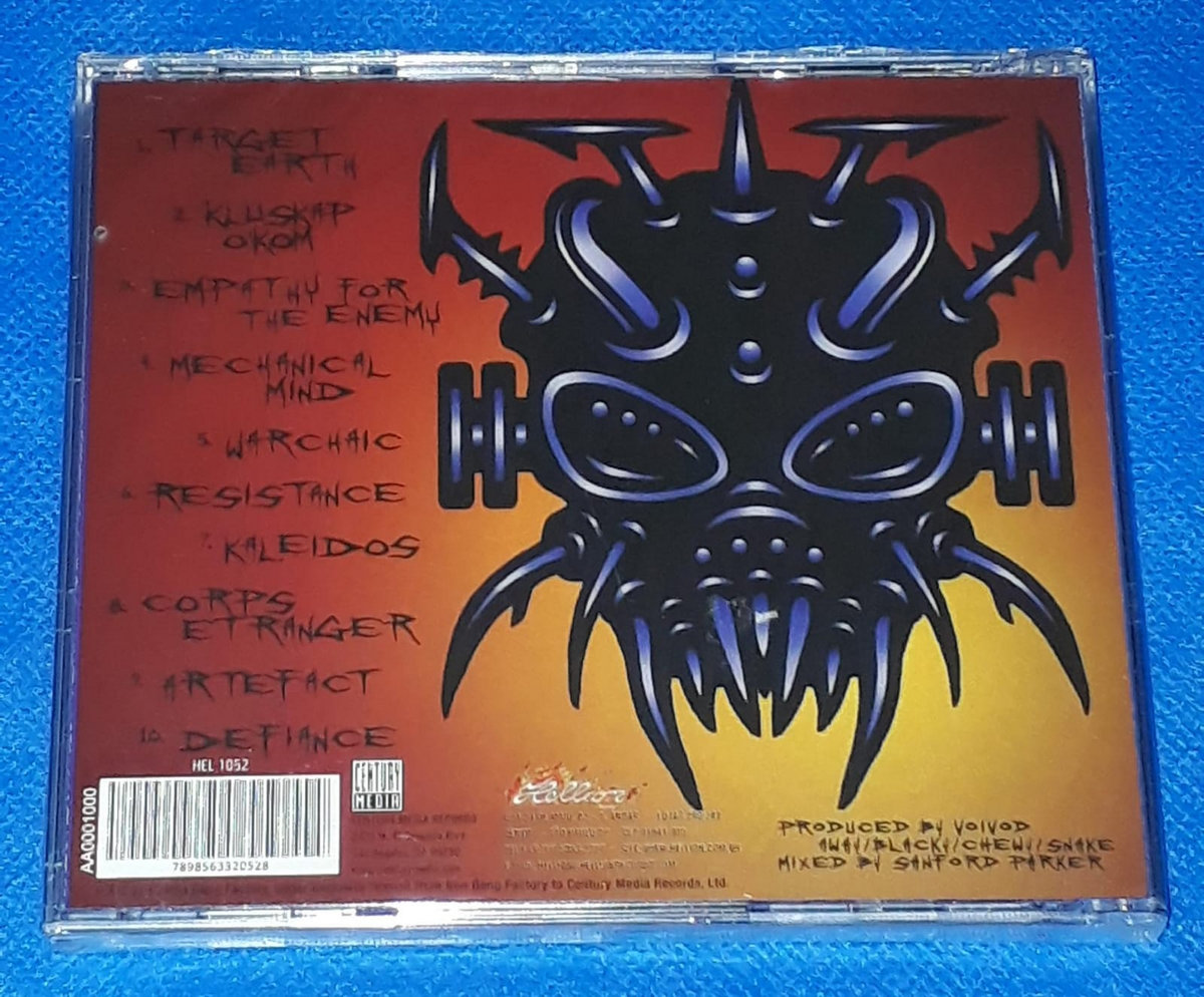 Voivod – Target Earth CD BOX スラッシュメタル Target Earth