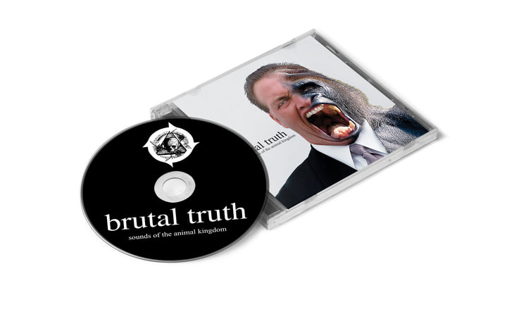 デッドストック brutal truth バンドT Animal Kingdom Sounds Of The Animal Kingdom (2026 Remaster) | Brutal Truth