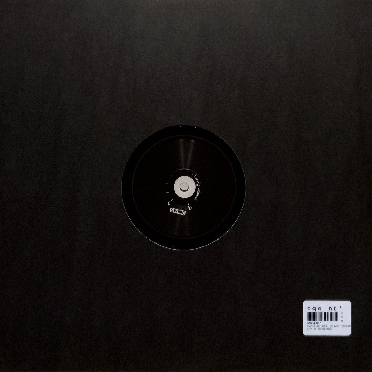 ECHO LTD 006 LP | SND & RTN | ECHO LTD