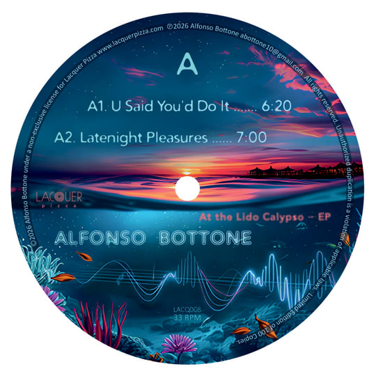 Alfonso Bottone – At The Lido Calypso (Lacquer Pizza LACQ008