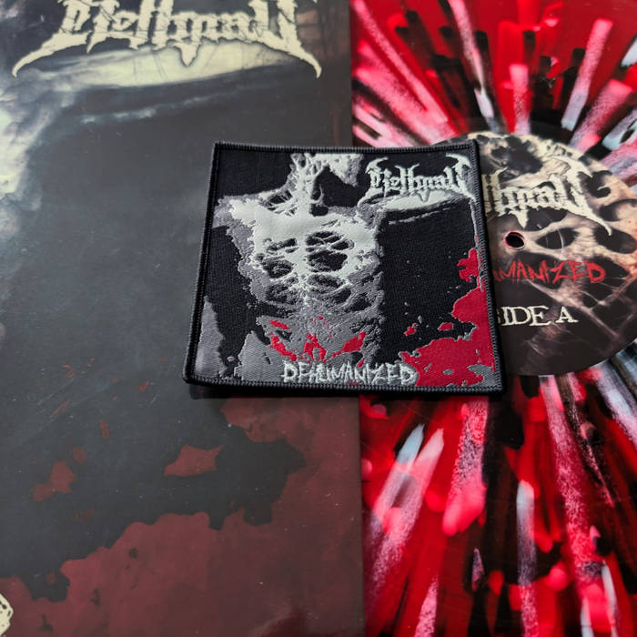 Dehumanized (2025) – BUNDLE - Patch + Vinyl (Blood Edition)