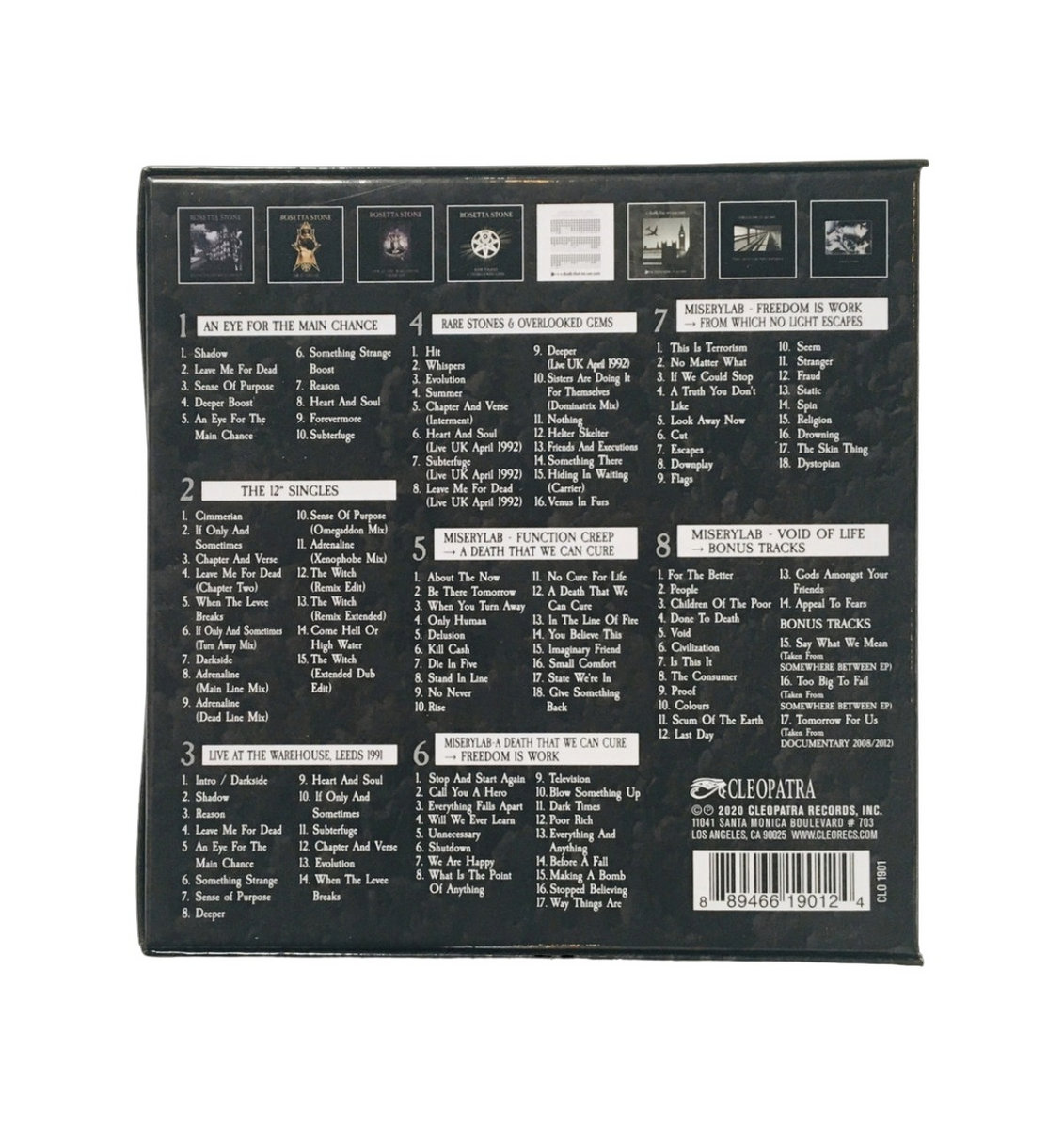 超希少FieldsoftheNephilim、RosettaStoneCDまとめ Anthology 1988-2012 | Rosetta Stone