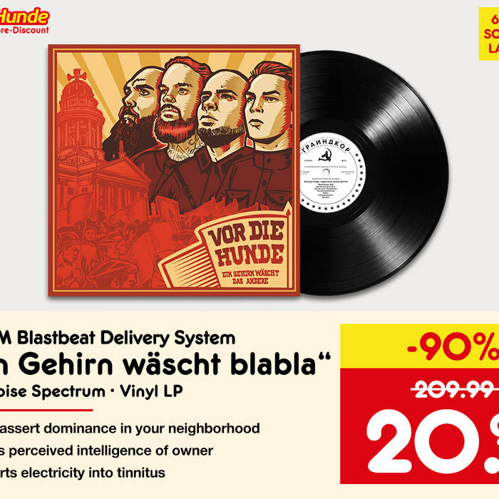 Ein Gehirn wäscht das andere – Limited Edition 12" Vinyl