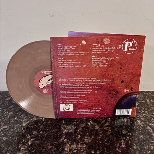 Psyche Origami Nuff Teef レコード Is Ellipsis | Psyche Origami | Four Finger Distro