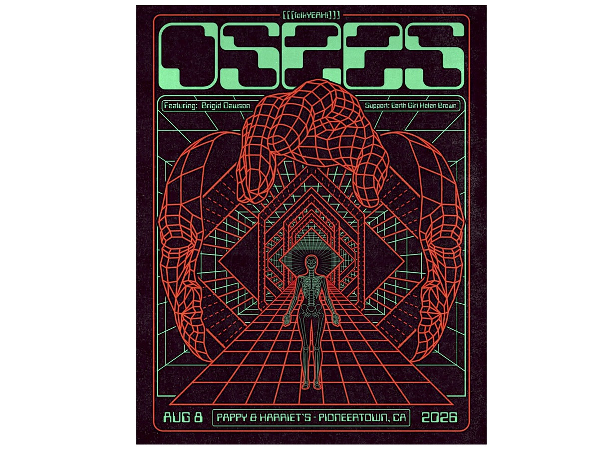 PAPPY AND HARRIETS SHOW POSTER | Osees