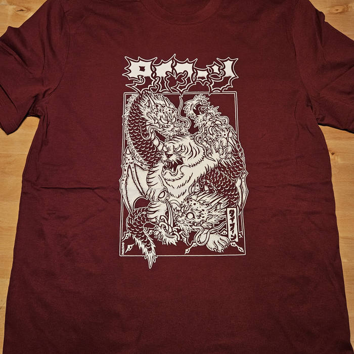 Suketoku-Design shirt burgundy